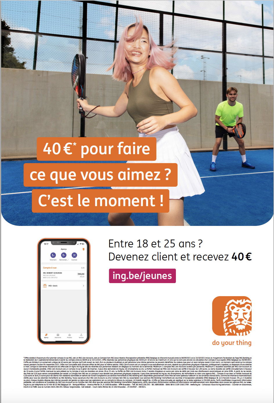 ING Youth - Affiche 1