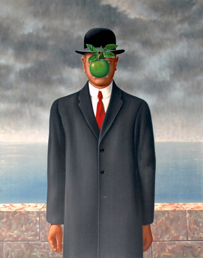 Rene Magritte the son of man