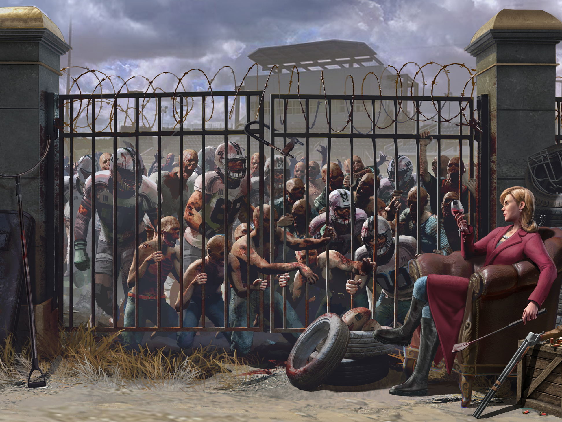 The Queen of Dead Rises in Season 2 of The Walking: Dead Survivors