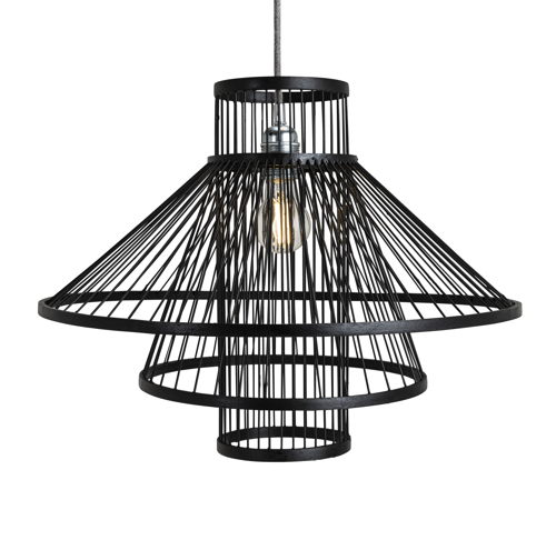 Habitat Black Wood 3 Tier Shade, £70