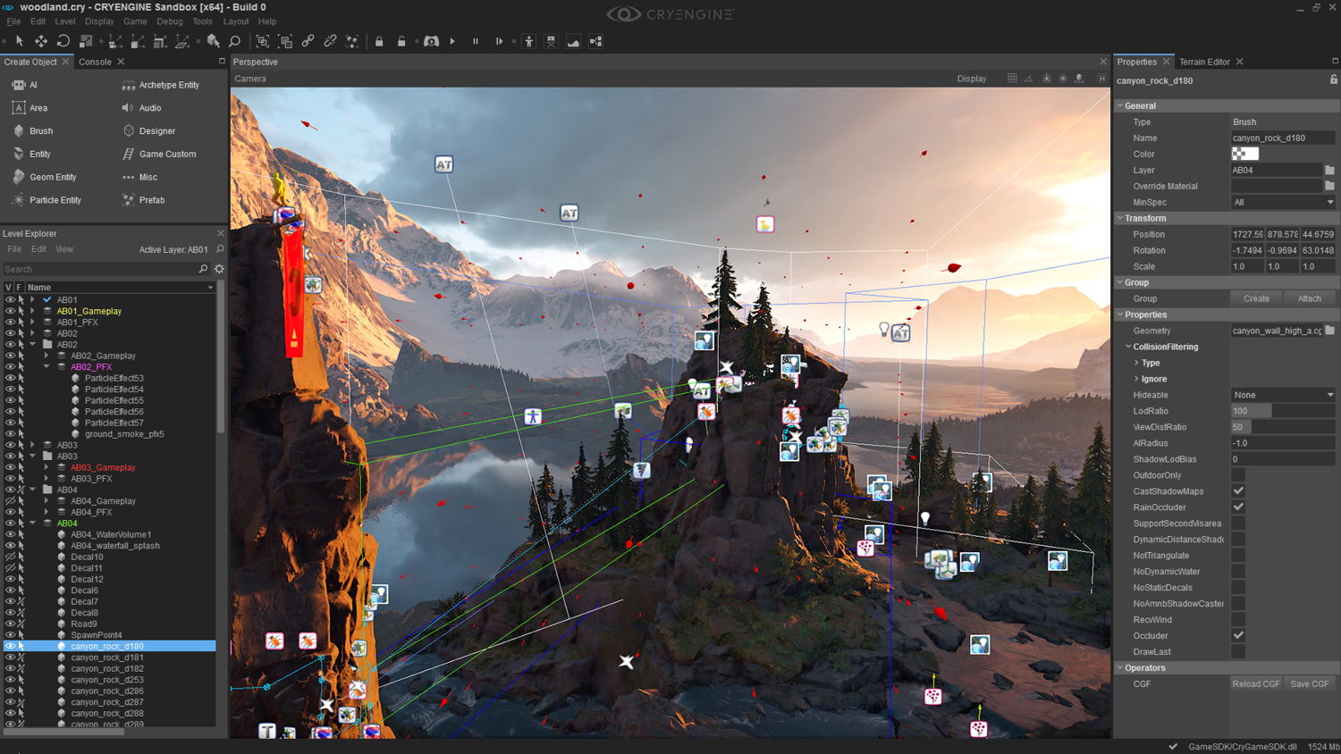 CRYENGINE Sandbox