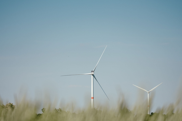 Een project van 4 nieuwe windturbines in La Bruyère