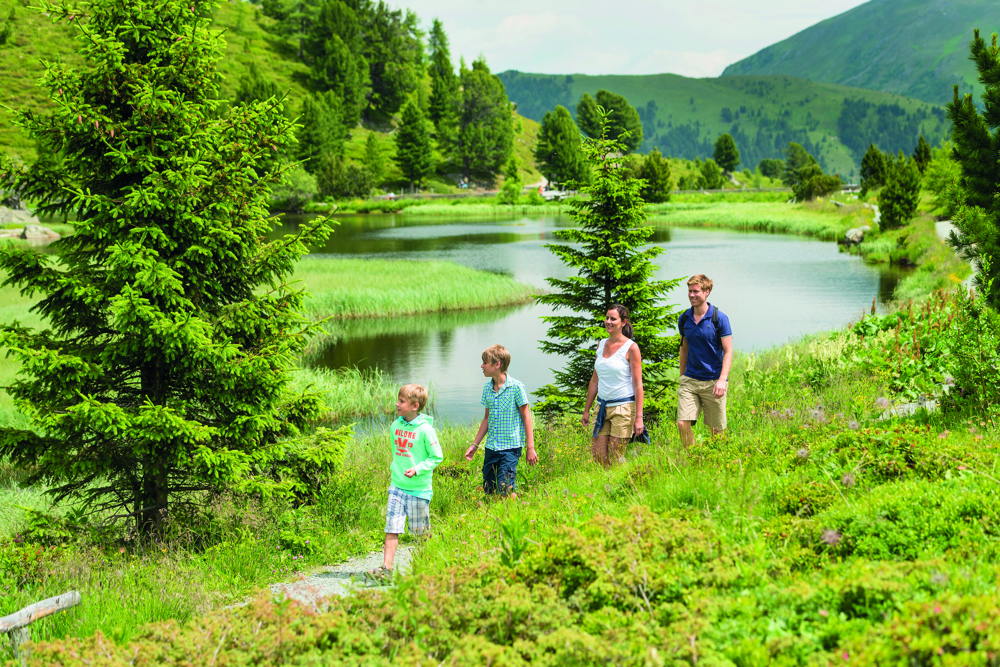 Wandern in der Gegend um Bad Kleinkirchheim