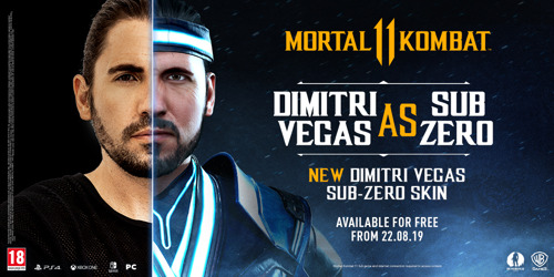 Dimitri Vegas krijgt eigen karakter in bekend spel Mortal Kombat