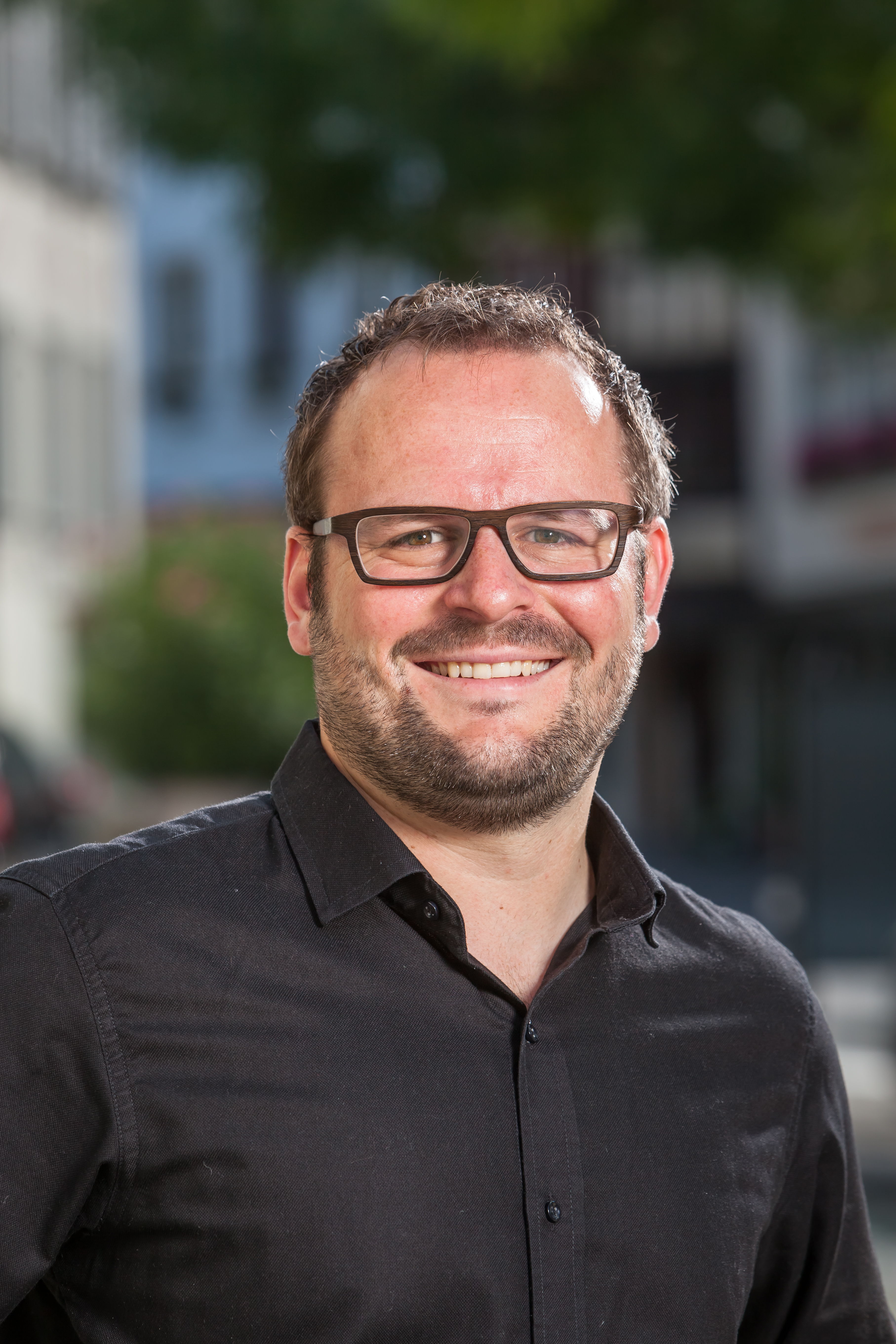 Pascal Scheidegger, fondateur et directeur général du cabinet d'architecture basé à Winterthur