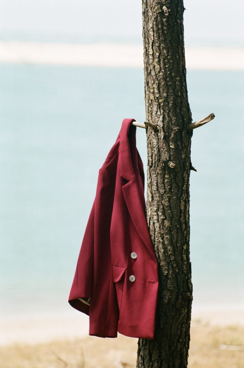 Mardi Editions_Veste Géraldine - Laine Framboise_295€