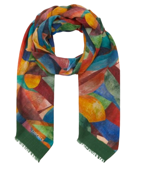 FuturLiberty 70x180cm Wool Scarf by Liberty, £235 I www.libertylondon.com