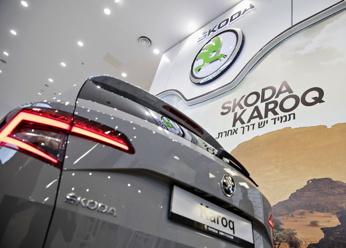 ŠKODA has been firmly established in Israel since the early
1990s. Today, ŠKODA is the strongest European car
manufacturer in Israel.