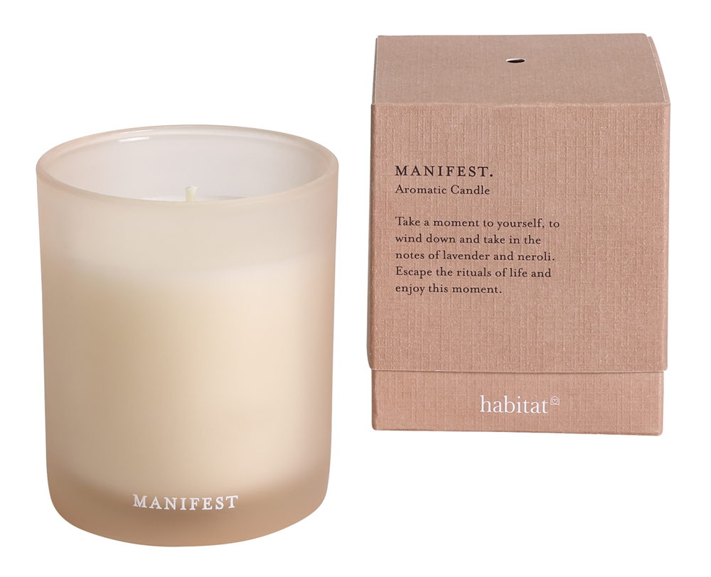 Habitat Wellness Manifest Boxed Candle 120g, £5