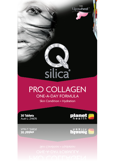 Qsilica ProCollagen, $49.95RRP for 30 tablets.