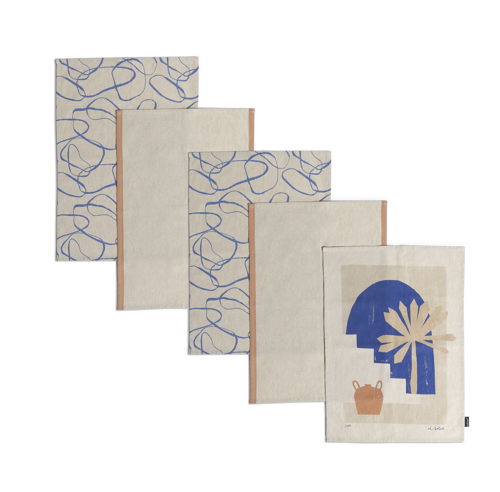 Habitat Mediterranean 5pk Tea Towels, £10