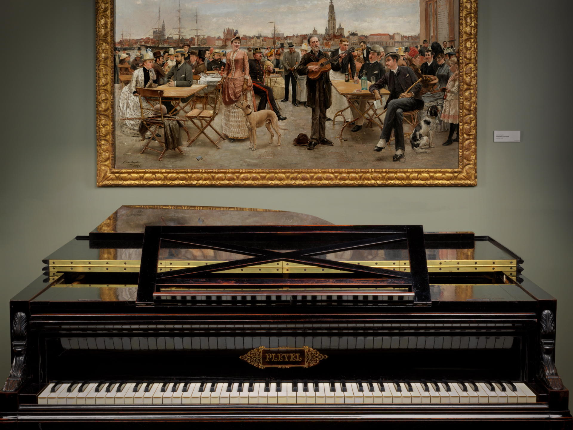 19de-eeuwse Peter Benoit-piano klinkt weer in Museum Vleeshuis