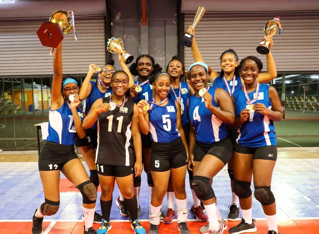 Saint Lucia's winning 2019 ECVA U21 Women's Team
Photo courtesy NORCECA