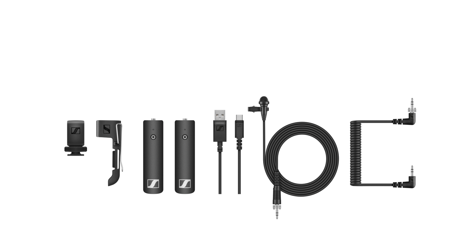 For videographers and content creators: the XSW-D Portable Lavalier Set