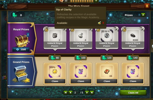 Elvenar Halloween 2021 Royal Prize Pass