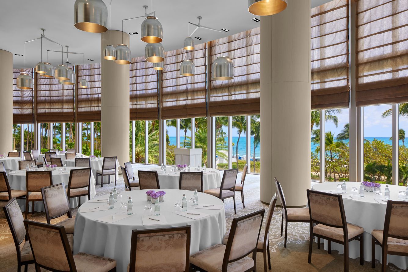 Ocen view ballroom at The St. Regis Bal Harbour