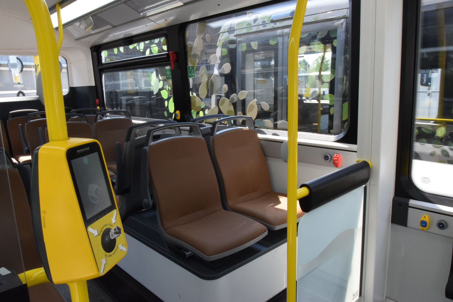 Interieur elektrische bus