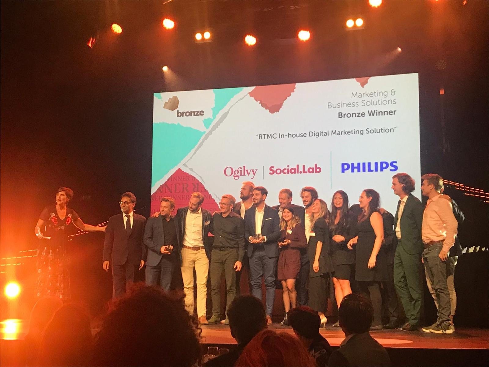 Philips & Ogilvy Social.Lab win recognition for in-house performance marketing at the Effie Awards Europe