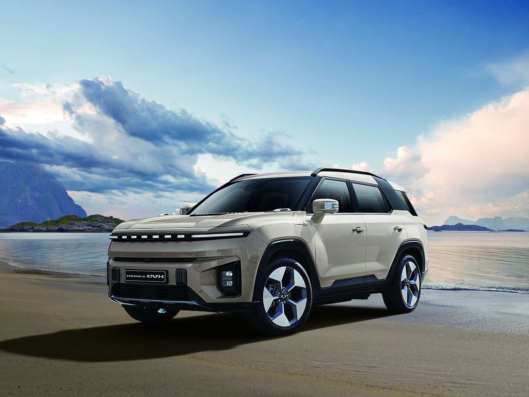 Le nouveau KGM Torres EVX entièrement électrique
arrive bientôt en Europe – et en Suisse