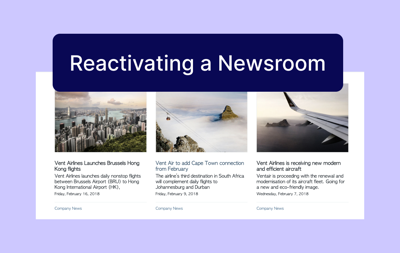 Help: Reactivating an archived Newsroom