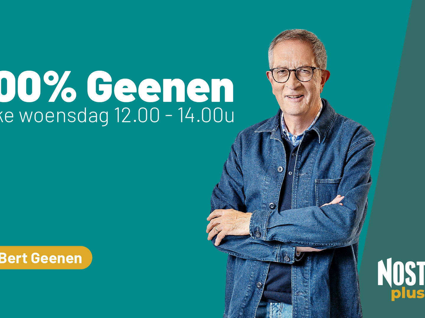 Nostalgie Plus haalt Bert Geenen opnieuw naar de radio