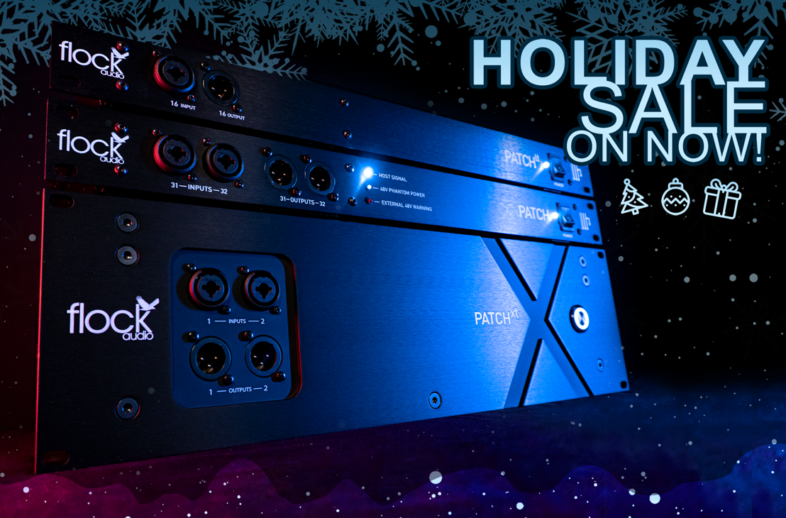 Flock Audio Extends Holiday Sale on PATCH Series