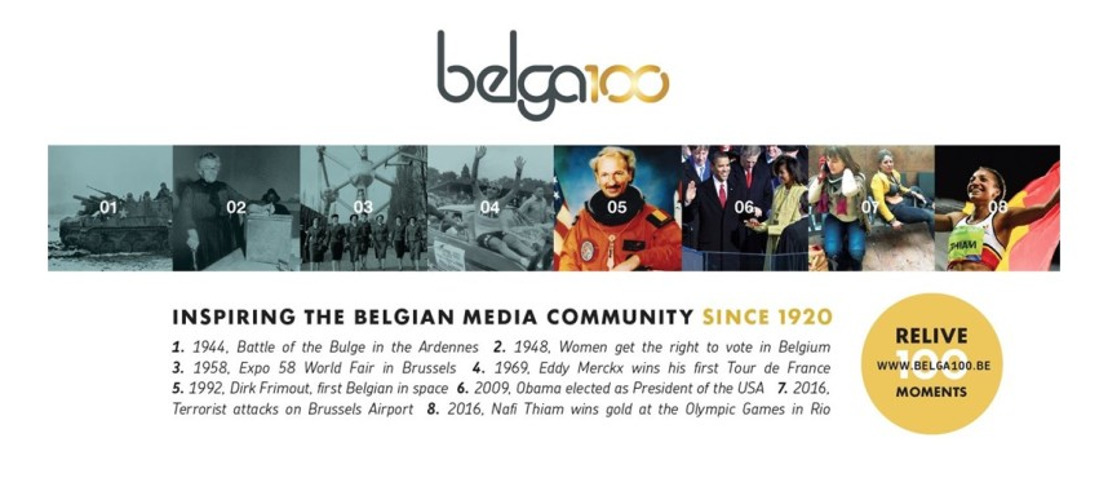 Belga fête ses 100 ans !