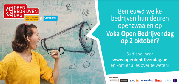 33 Vlaams-Brabantse bedrijven nemen deel aan de 32ste editie van Voka Open Bedrijvendag