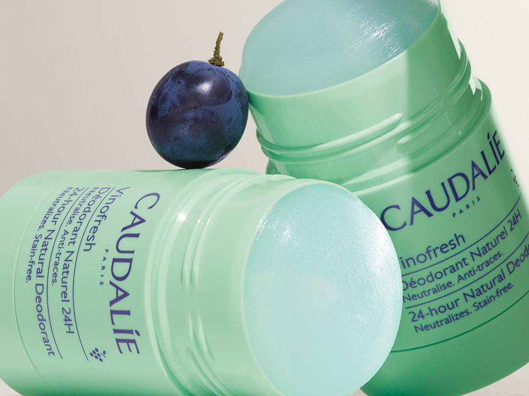 NIEUW van Caudalie : Vinofresh, de 24u doeltreffende & natuurlijke deodorant in een nieuw jasje