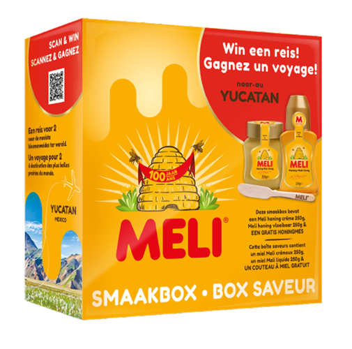 Smaakbox ter gelegenheid van 100 jaar Meli