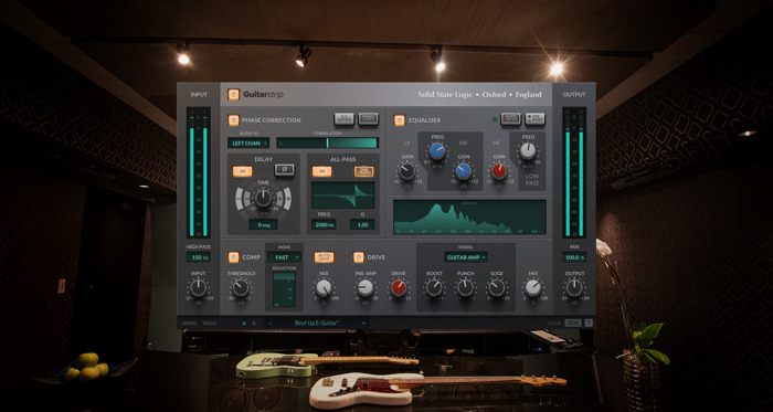 The Quickest Route to Better Guitar Production: Solid State Logic Introduces Guitarstrip Plug-in