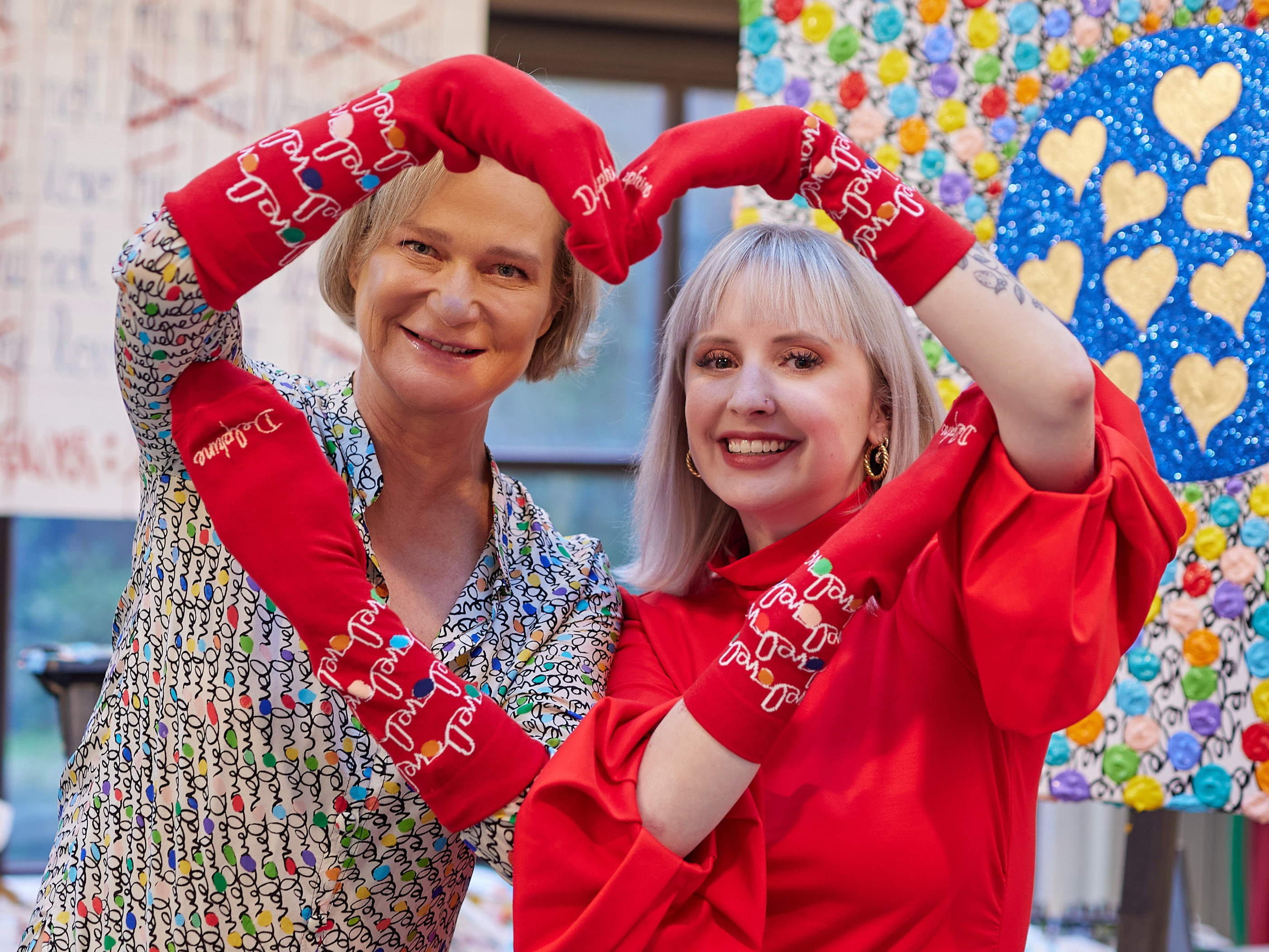 Communiqué de presse : Les nouvelles #mucosocks « Love » signées par l’artiste Princesse Delphine de Saxe-Cobourg 
