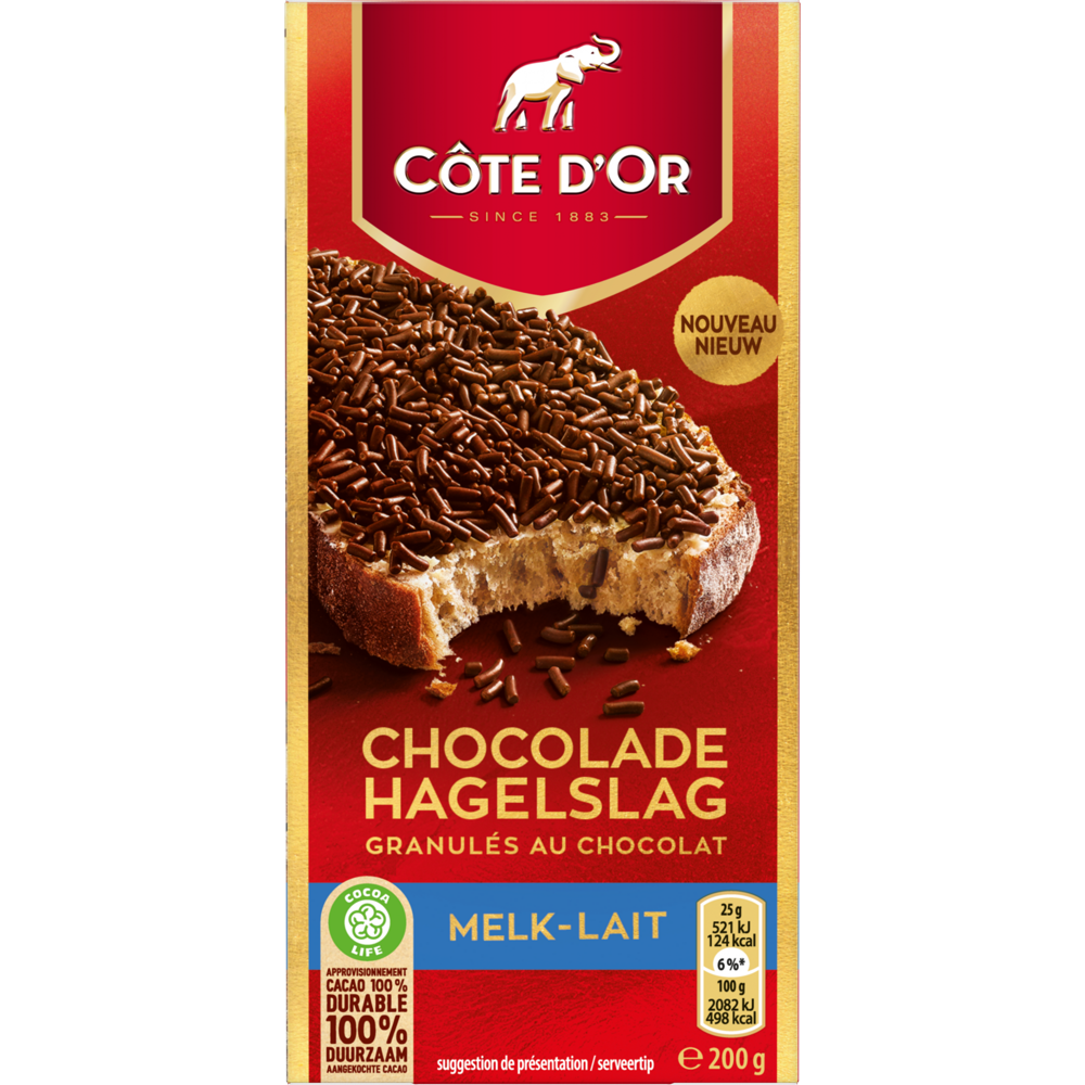 Côte d'Or - Milk Sprinkles