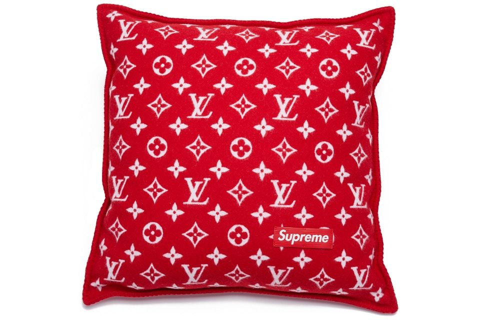 Supreme x Louis Vuitton Monogram Pillow