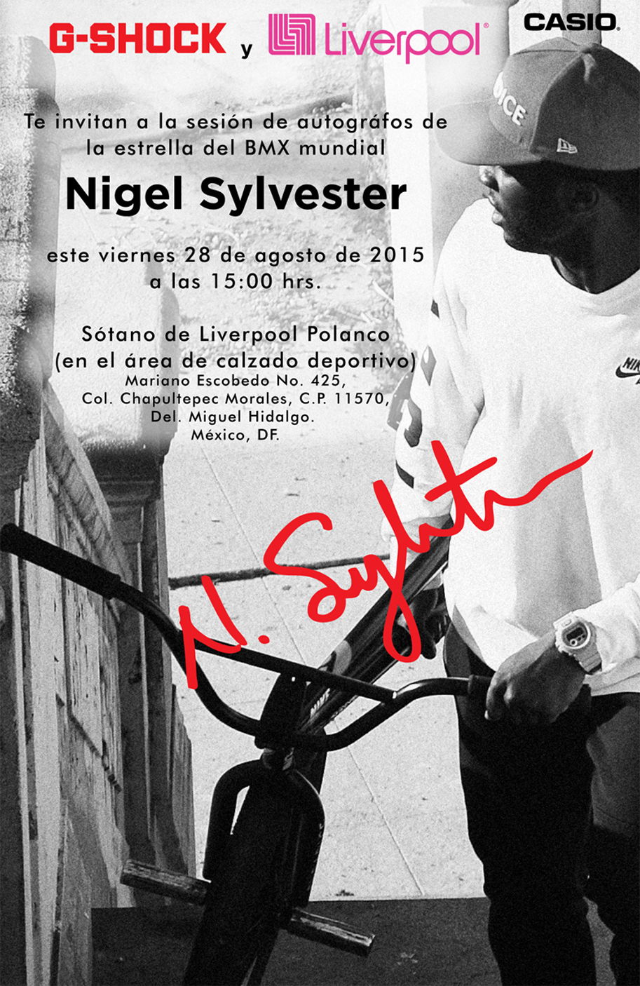 G shock nigel sylvester fashion