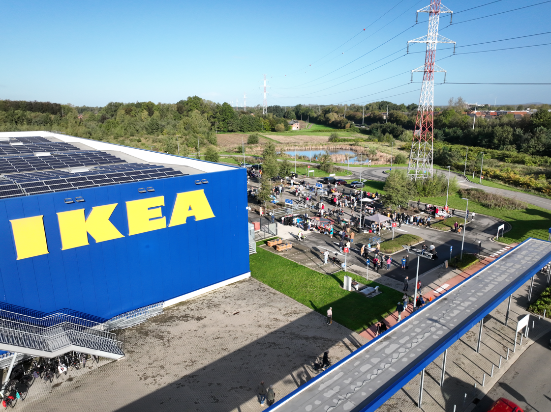 IKEA organise la plus grande brocante de Belgique  