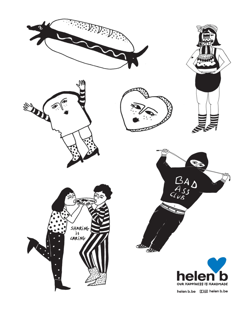 Sticker Helen B