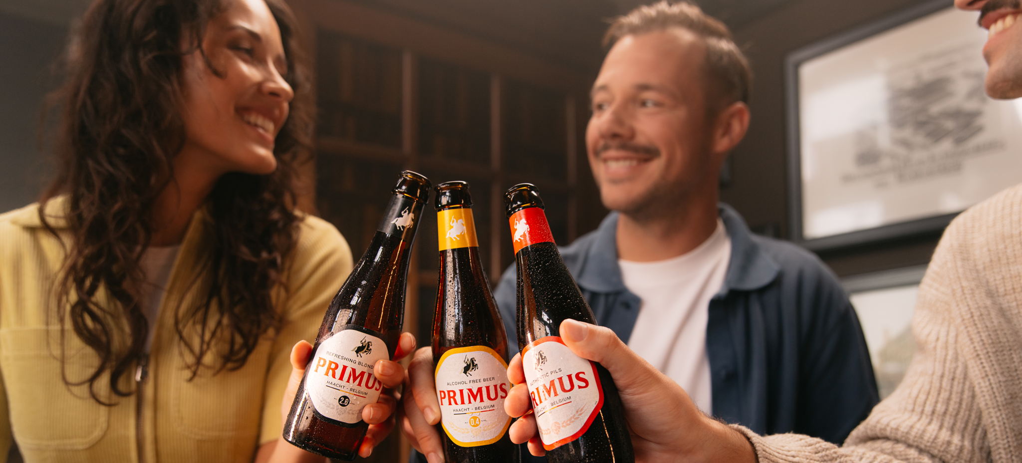 Brouwerij Haacht hernieuwt authentiek pilsmerk Primus en innoveert met twee nieuwe varianten