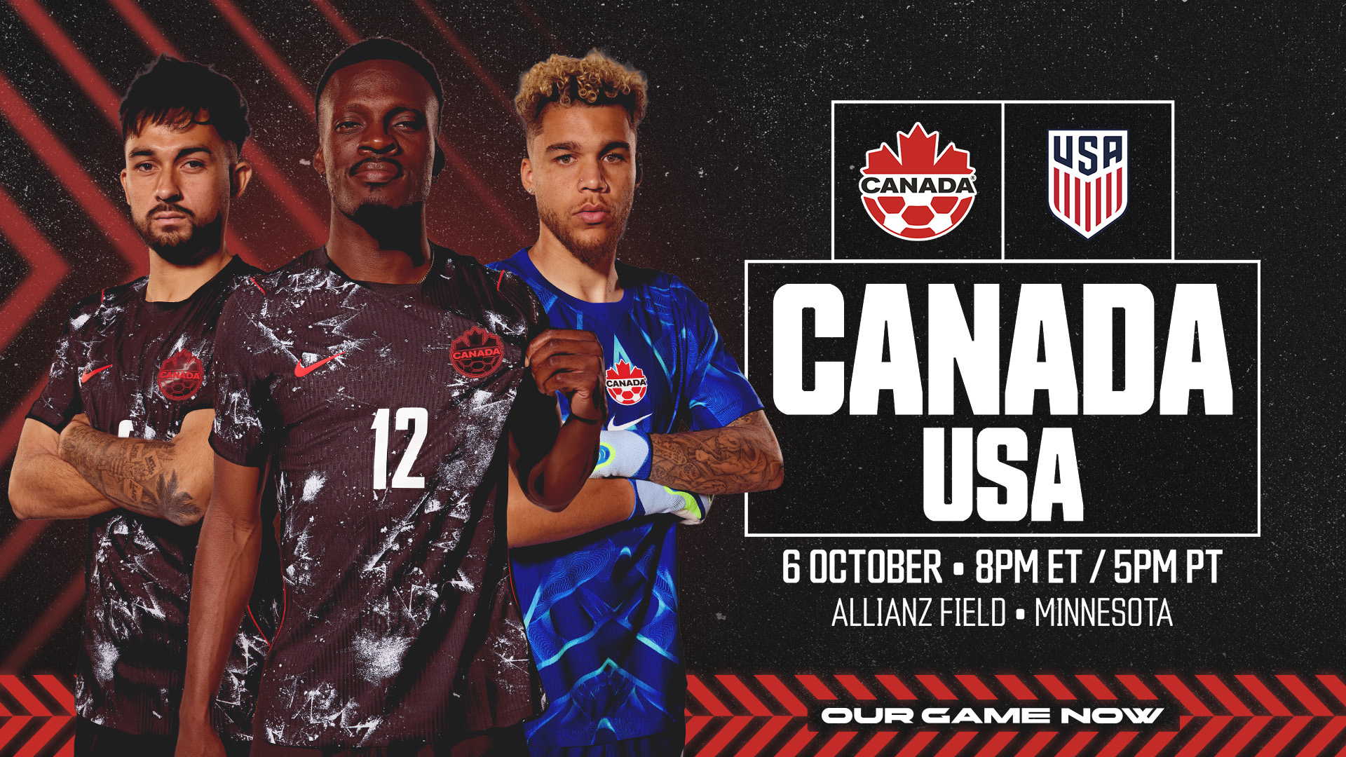 CANMNT to play USMNT this October in Minnesota