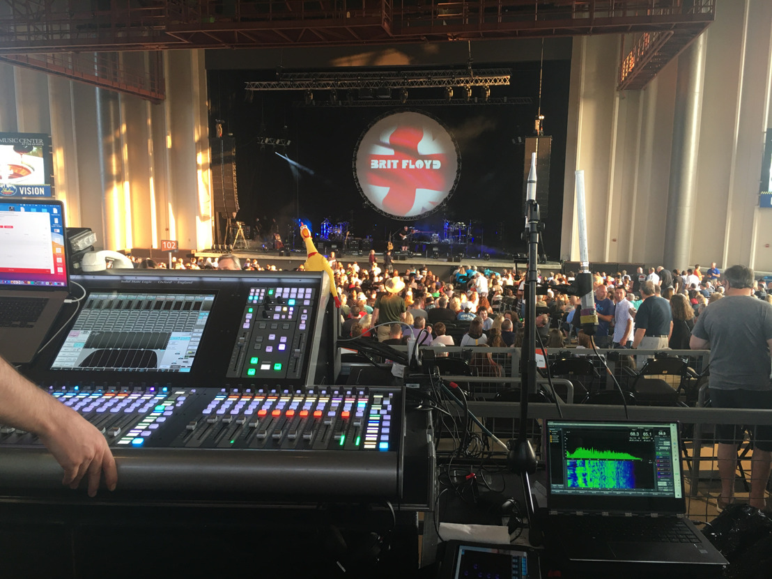 Touring as "The World's Greatest Pink Floyd Show", Brit Floyd Anchors its Sound on Solid State Logic's L200 Live Console