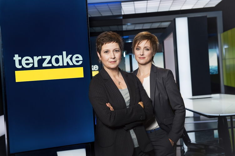 Terzake: Kathleen Cools en Annelies Beck - (c) VRT / Joost Joossen Terzake: Kathleen Cools en Annelies Beck - (c) VRT / Joost Joossen