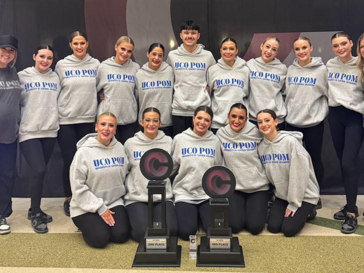 UCO Pom Team Shines at 2025 National College Classic Competition