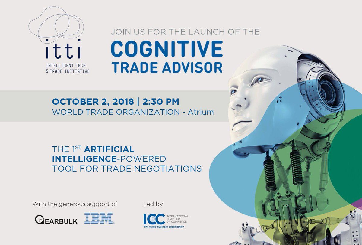 Launch of the 1st AI powered-platform for trade negotiations: Cognitive Trade Advisor