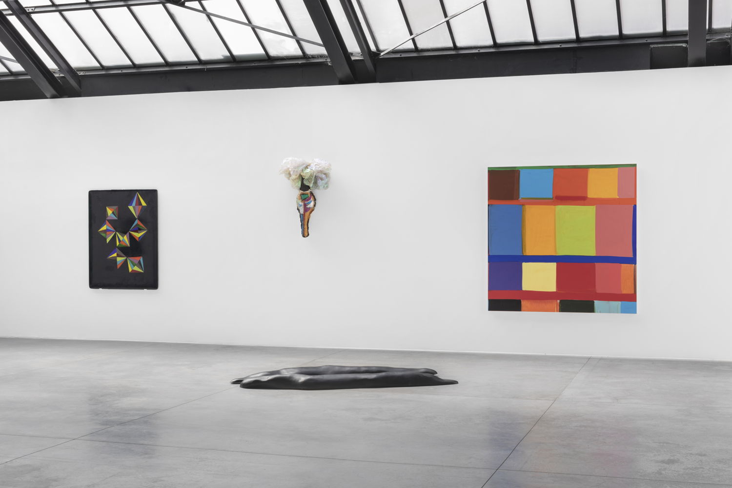 Installation view Quinquagesimum at Fondation CAB, Brussels. Photo by Fabrice Schneider