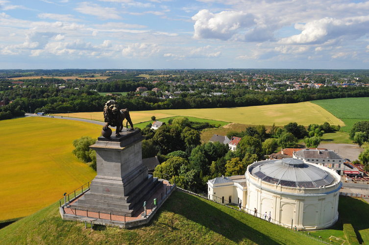 Leeuw van Waterloo - panorama (c) MT Waterloo - Jean-Philippe Van Damme