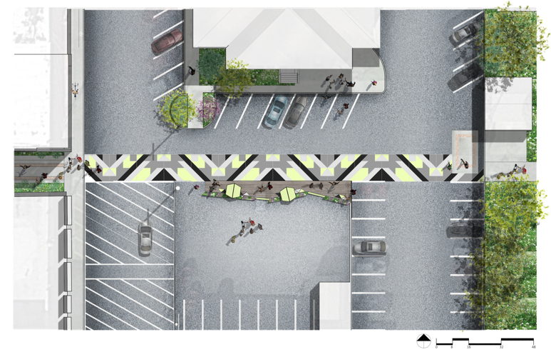 Plan drawing by LAA Office