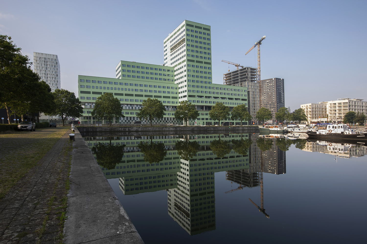 ZNA Cadix: vooraanzicht van het ziekenhuis (foto: Katrin Daems)