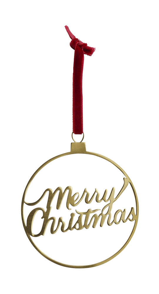 Habitat Deck The Halls 'Merry Christmas' Decoration 1pk, £4