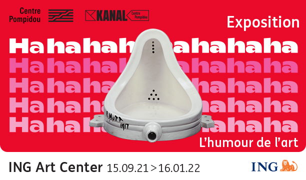 Nouvelle exposition à l’ING Art Center: Hahaha. L’humour de l’art