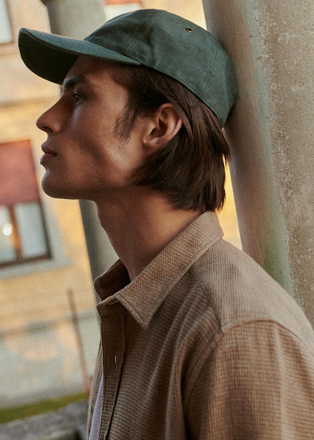 Octobre Editions - Casquette Chase lin Vert